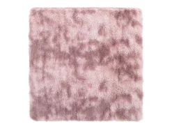 Alfombra De Cocina|Alfombra Redonda-Alfombra de pelo largo NAVARRA empolvado 160x160 cm Rosa