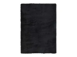 Best Alfombra de pelo largo negra NAVARRA 240x340 cm poliéster Negro