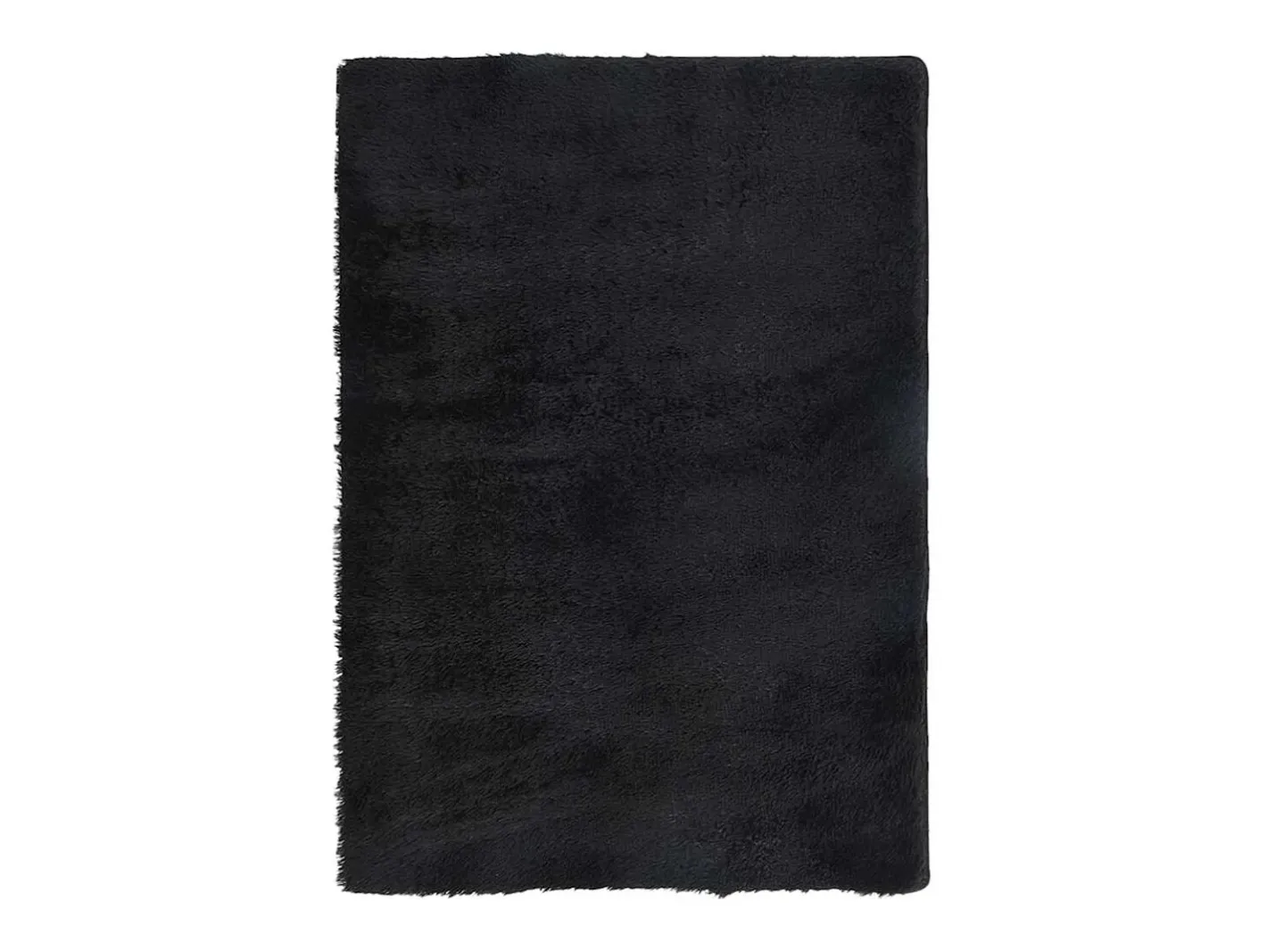 Online Alfombra de pelo largo negra NAVARRA 160x230 cm poliéster Negro