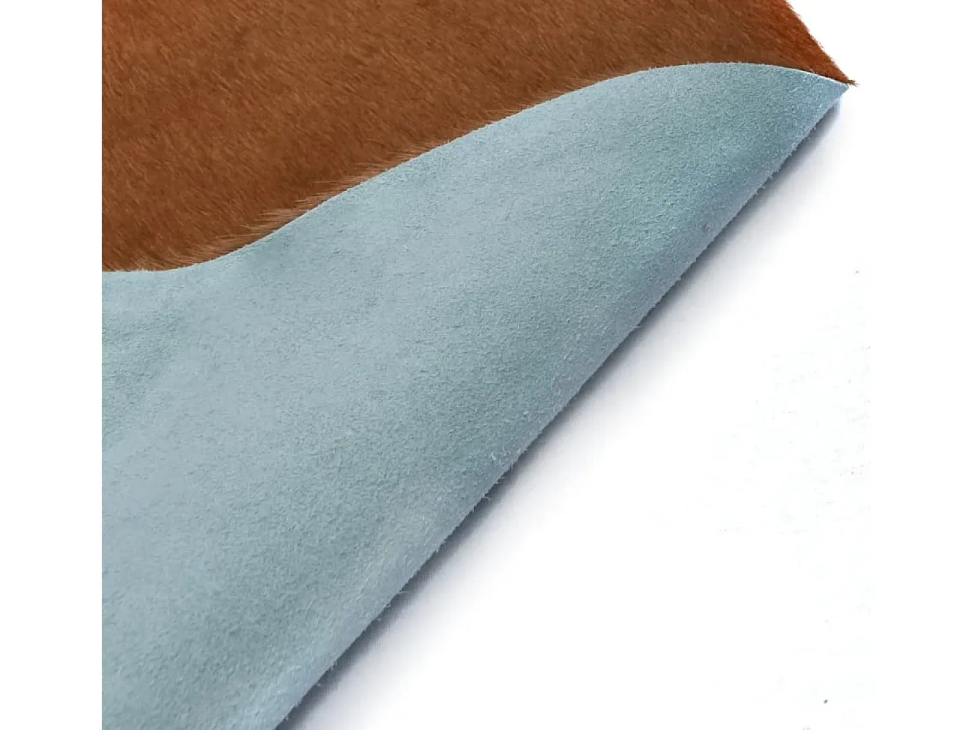 New Clicnbuy Alfombra de piel de vaca auténtica marrón y blanco 150x170 cm Marru00f3n