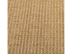 Outlet Clicnbuy Alfombra de sisal natural 80x200 cm Marru00f3n