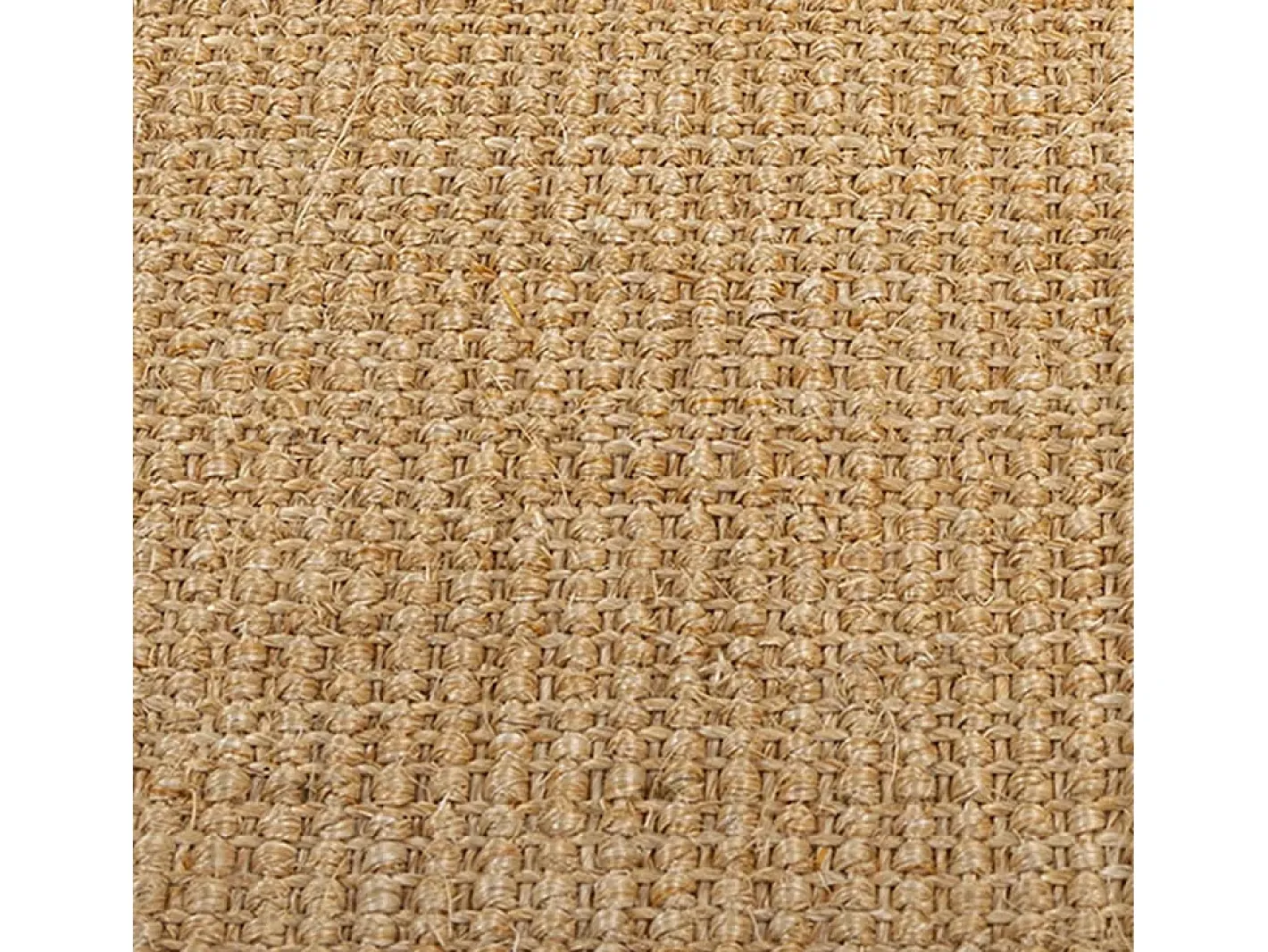 Alfombra de sisal natural 100x350 cm Marru00f3n Clearance
