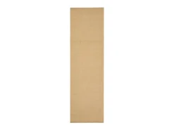 Alfombra de sisal natural 100x350 cm Marru00f3n Clearance