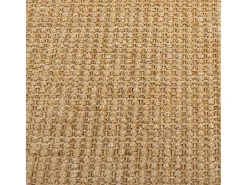 New Clicnbuy Alfombra de sisal natural 80x350 cm Marru00f3n
