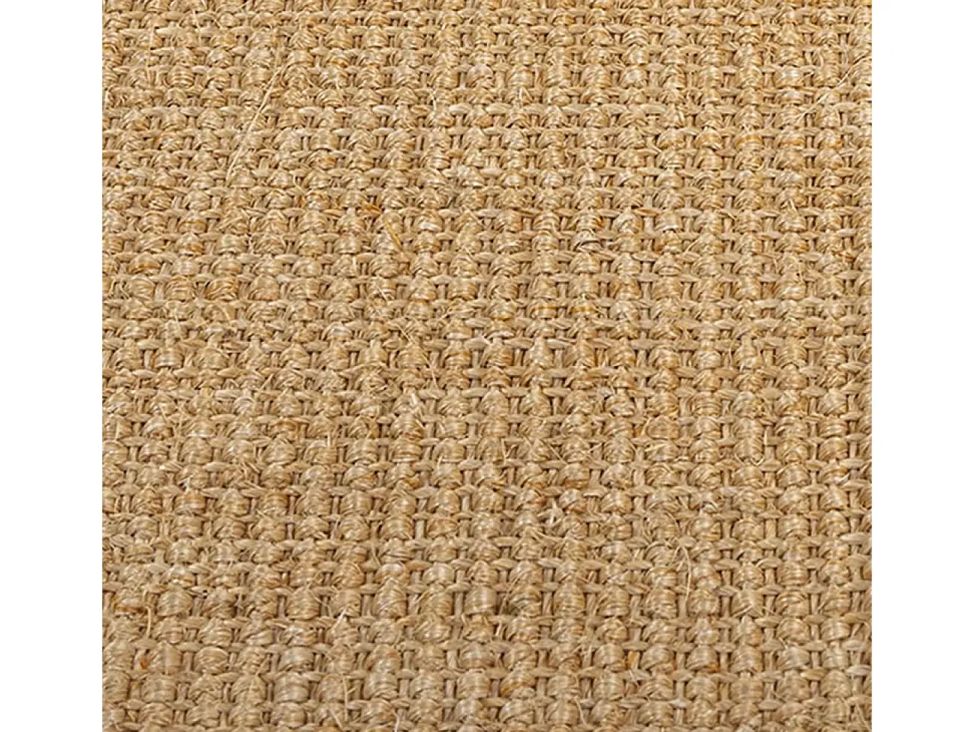 New Clicnbuy Alfombra de sisal natural 80x350 cm Marru00f3n