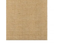New Clicnbuy Alfombra de sisal natural 80x350 cm Marru00f3n