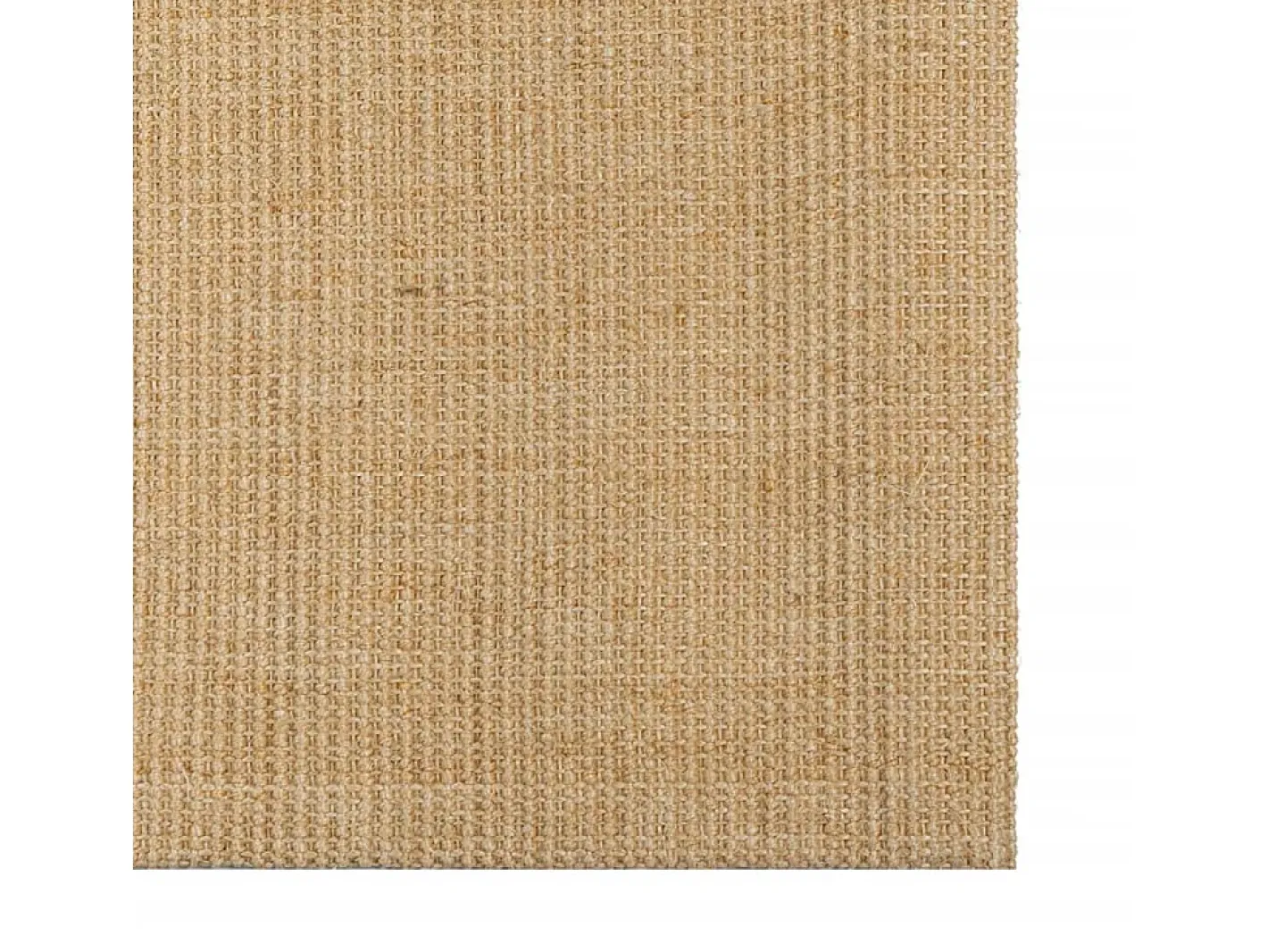 New Clicnbuy Alfombra de sisal natural 80x350 cm Marru00f3n