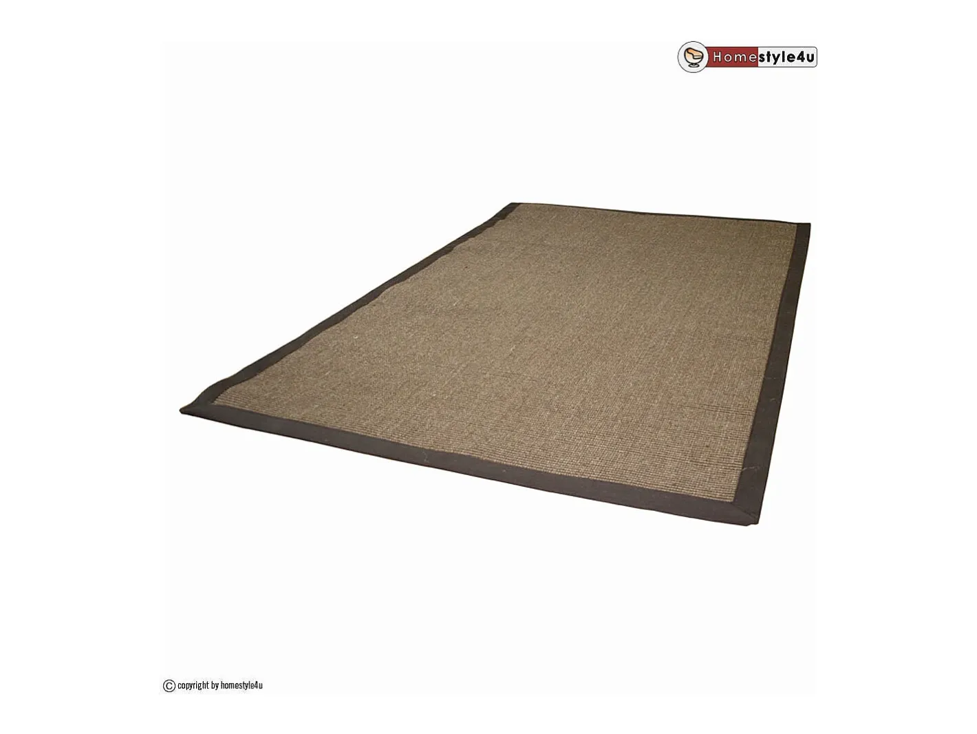 Discount Alfombra de sisal 245x345 cm Marrón Marru00f3n