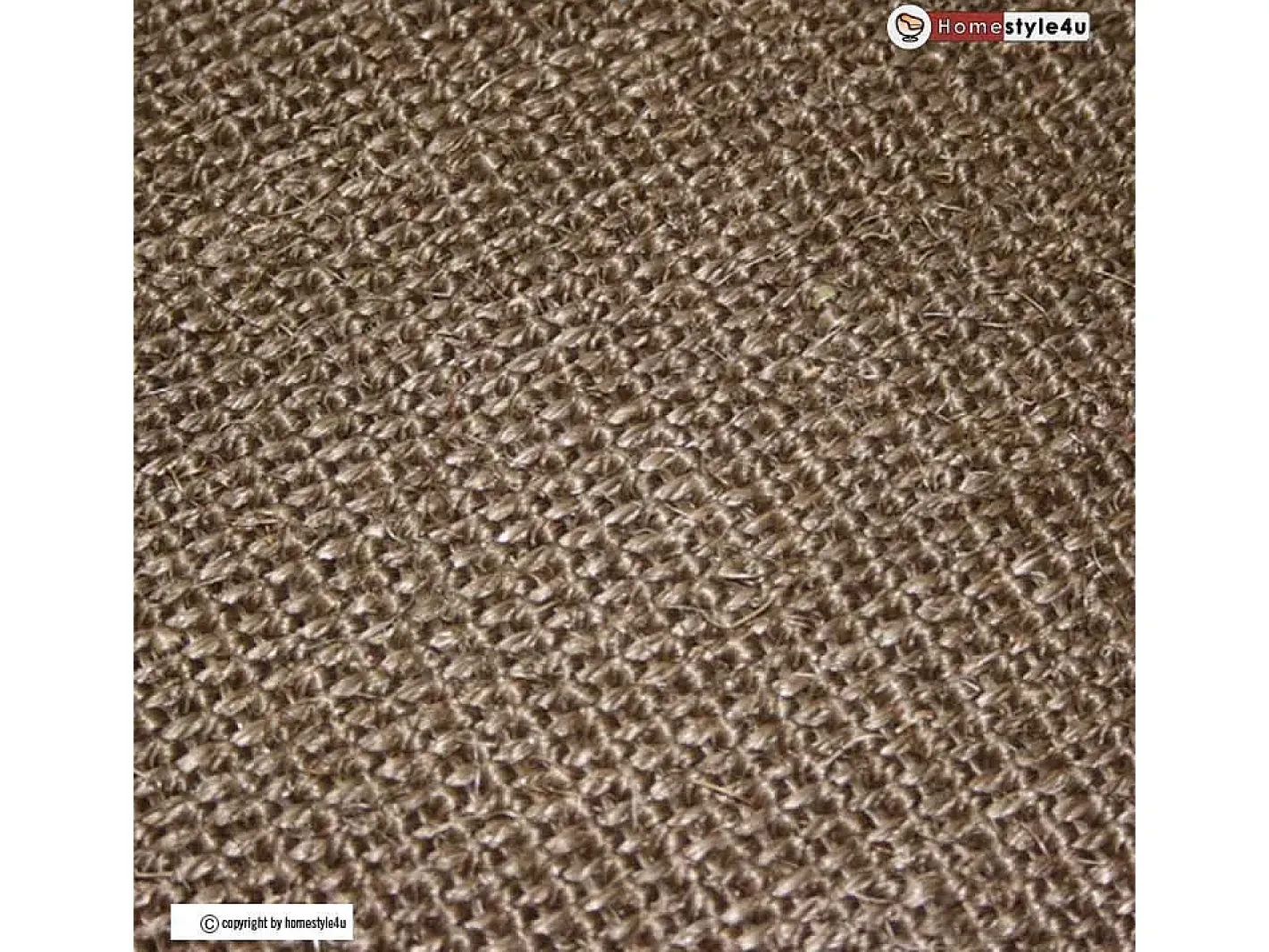 Discount Alfombra de sisal 245x345 cm Marrón Marru00f3n