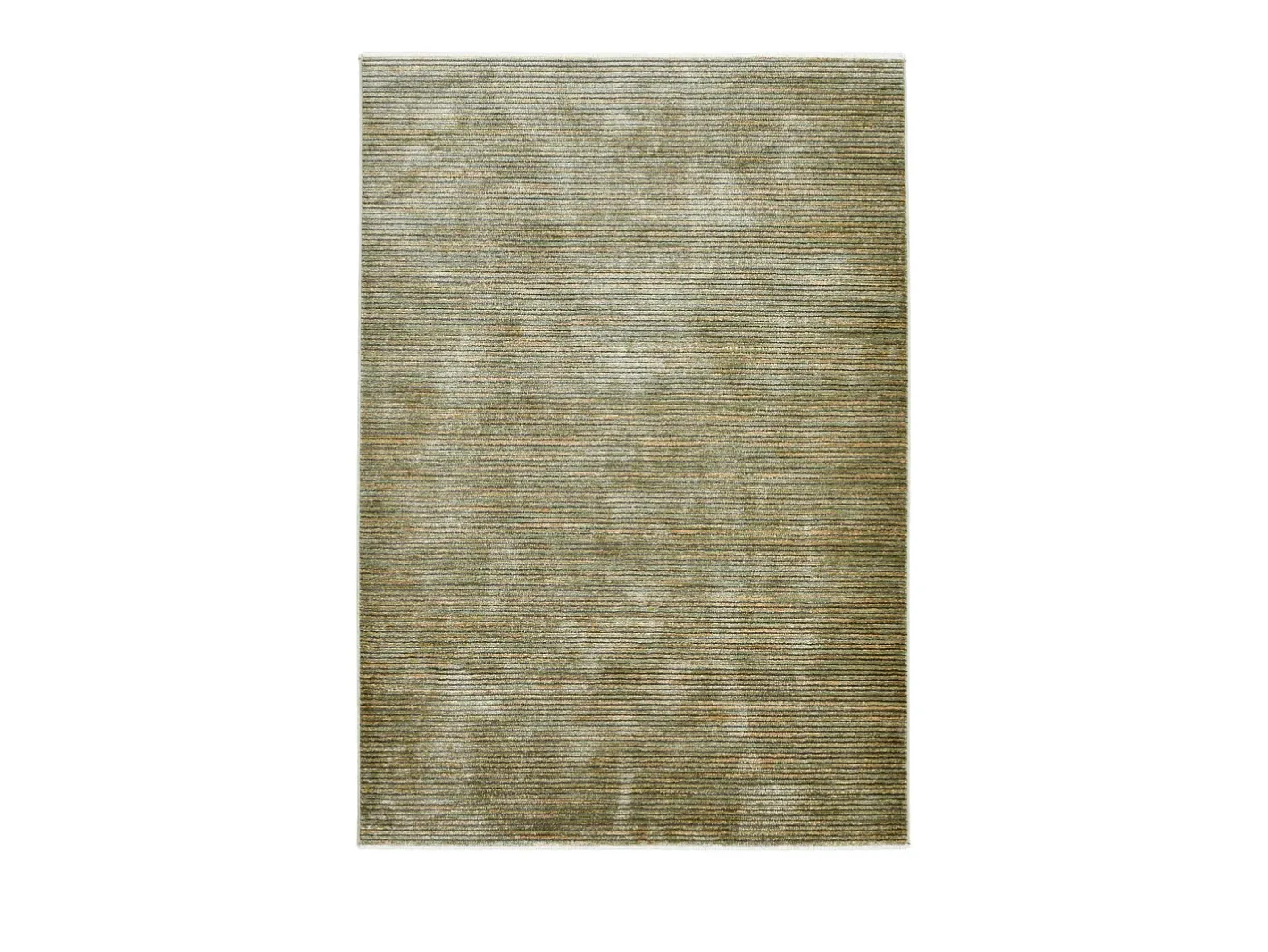 Clearance Alfombra de tejido plano con aspecto corto 160x230 cm Corduletta Verde