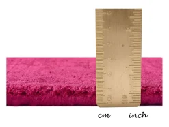 Alfombra de viscosa tejida a mano 190x290 cm Fuchisa Shine Fucsia Discount