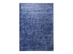 Alfombra de viscosa tejida a mano 250x300 cm Shine Azul New