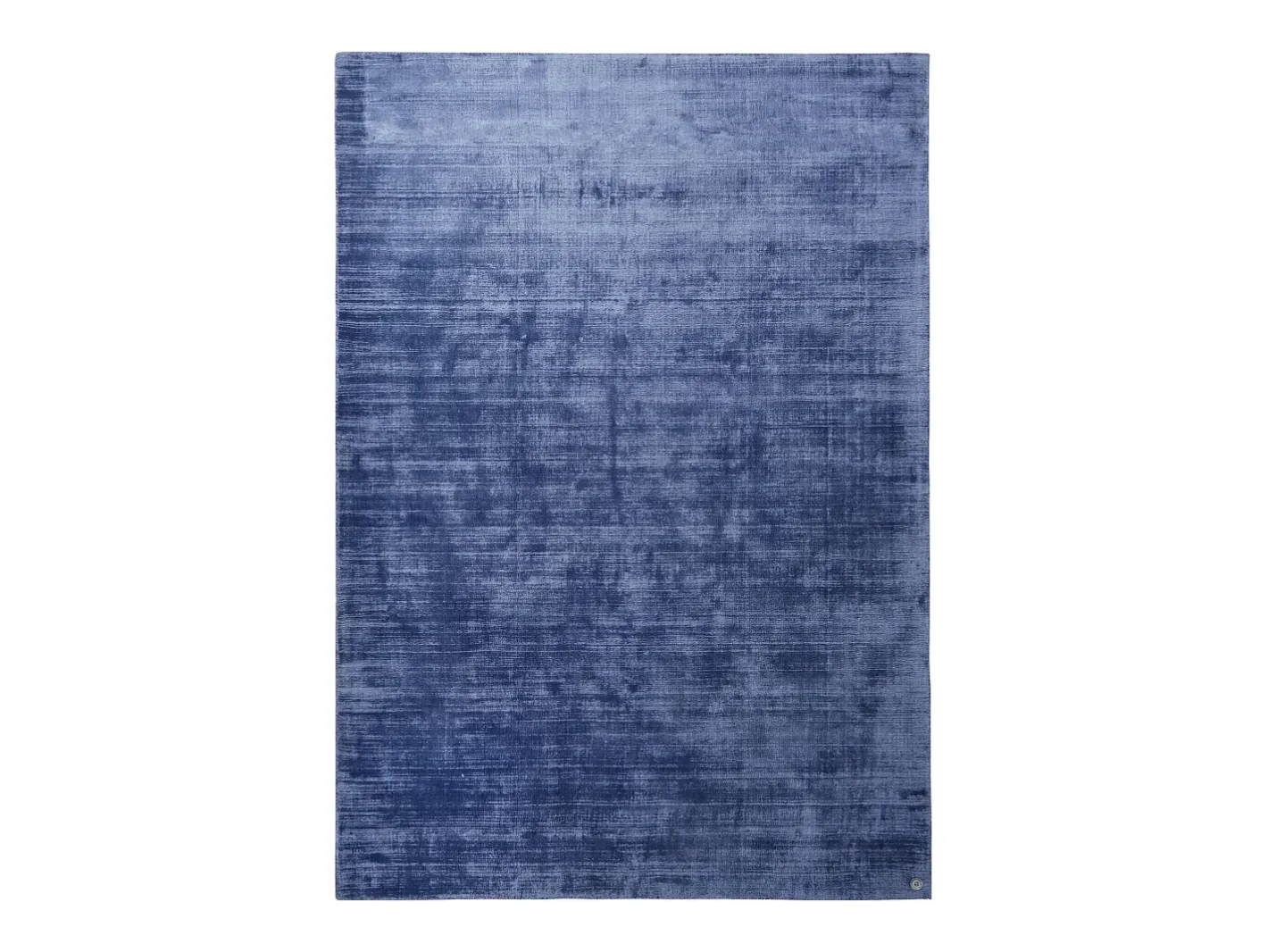 Alfombra de viscosa tejida a mano 250x300 cm Shine Azul New