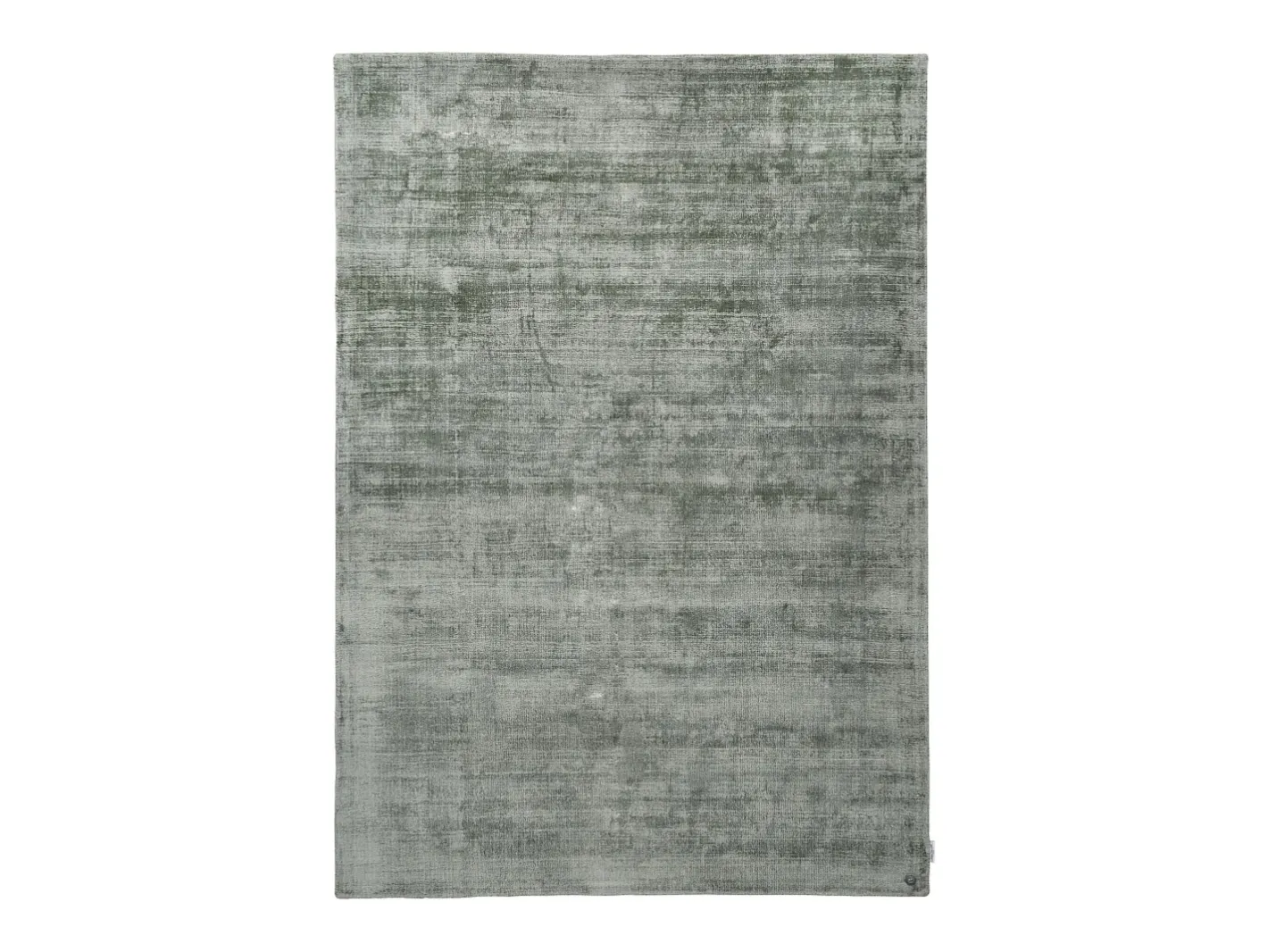 Alfombra De Salón-Alfombra de viscosa tejida a mano 140x200 cm Shine Verde