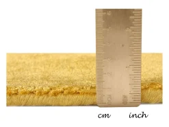 Alfombra de viscosa tejida a mano 160x230 cm Oro Shine Dorado Online