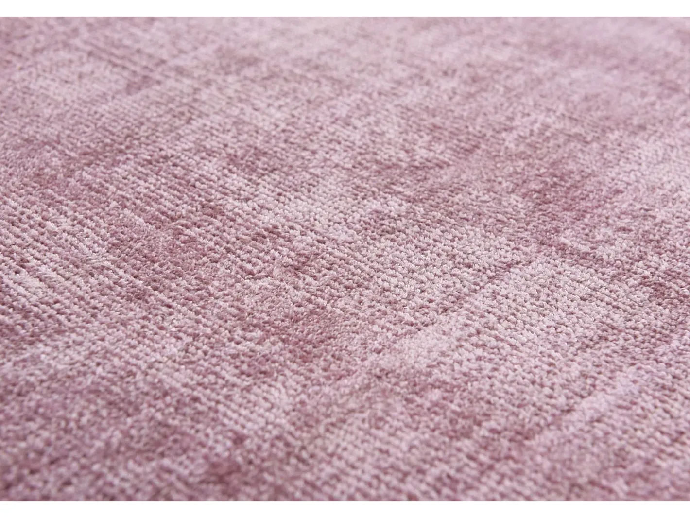 Clearance Alfombra de viscosa tejida a mano 65x135 cm Shine Rosa