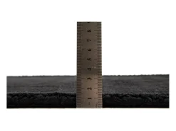 Alfombra de viscosa tejida a mano 160x230 cm Shine Negro