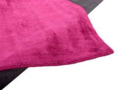Best Alfombra de viscosa tejida a mano 50x80 cm Fuchisa Shine Fucsia