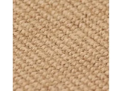 Alfombra de yute con reverso de látex 200x300 cm ES65578 Marru00f3n Best