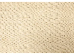 Alfombra De Salón-Alfombra de yute hecha a mano 70x140 cm Forest Crema