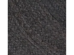 Alfombra de yute hecha a mano redonda de 210 cm en oscuro Gris Best