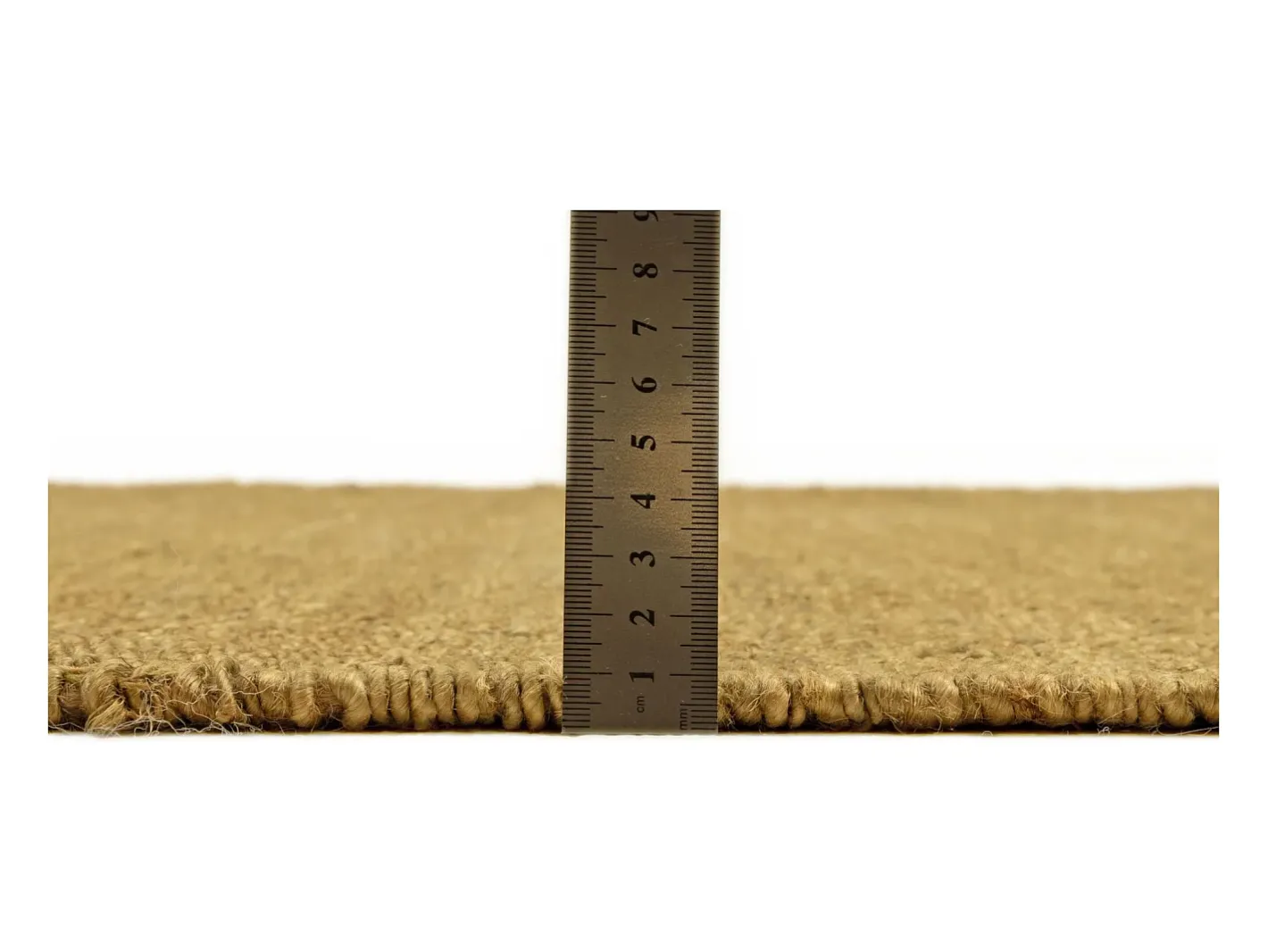 Alfombra de yute hecha a mano 70x140 cm musgo Forest Verde pino