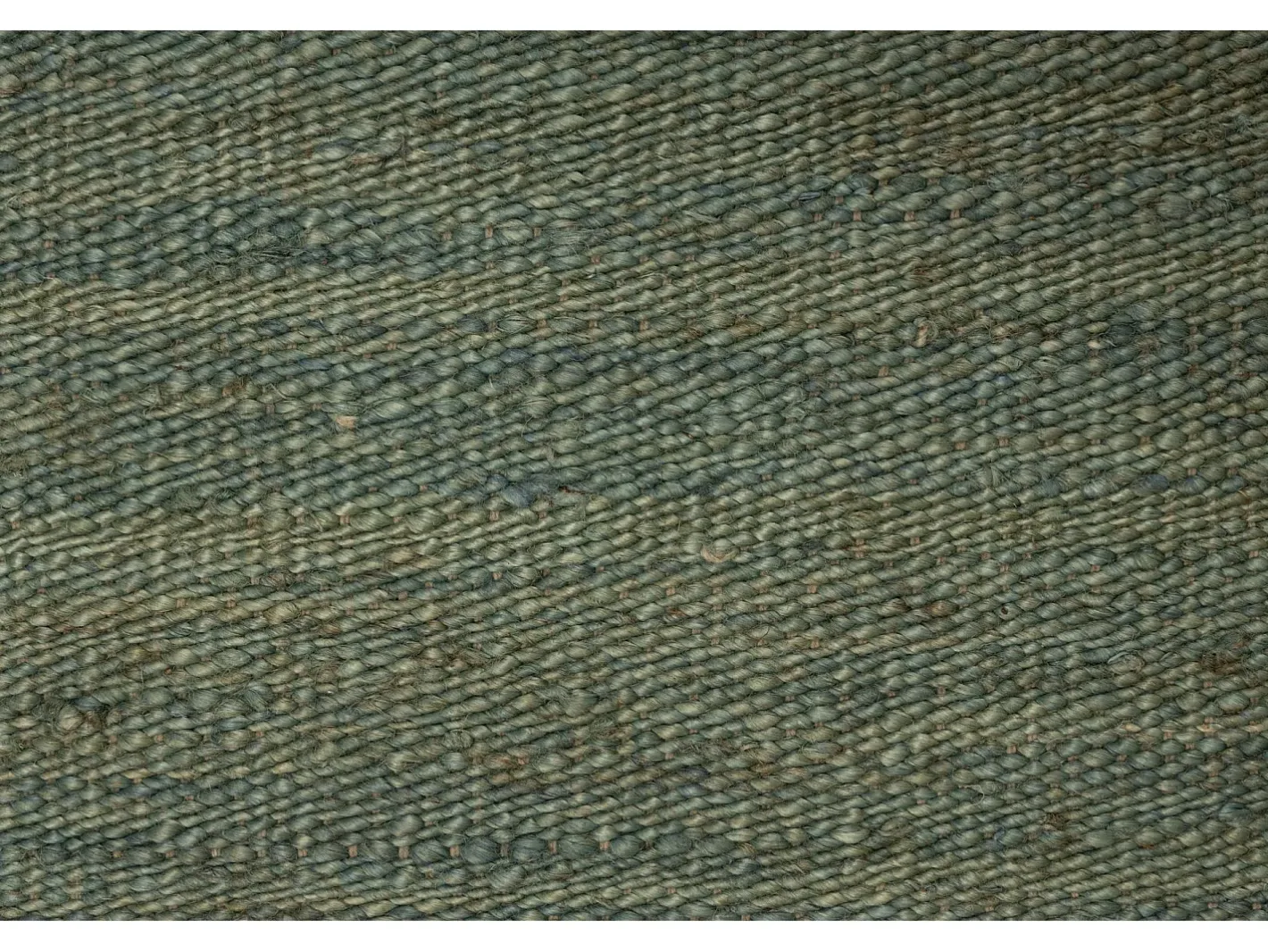 Alfombra De Salón-Alfombra de yute hecha a mano 130x190 cm Turquesa Forest Azul turquesa