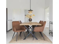 Discount House Nordic Alfombra de yute natural 180 x 240 cm Color natural claro