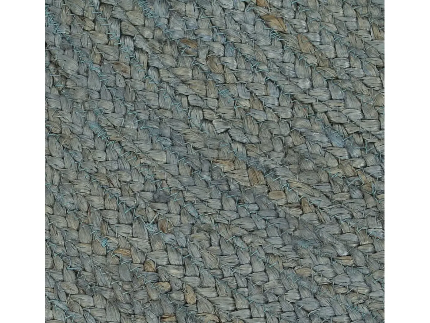 Discount Alfombra de yute tejida a mano redonda oliva 240 cm ES28315 Verde