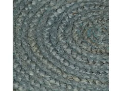 Discount Alfombra de yute tejida a mano redonda oliva 240 cm ES28315 Verde