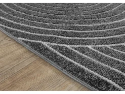 Best the carpet Alfombra diseño moderno Boho - Antracita - 160 x 220 cm - SANTO PLUS Gris antracita