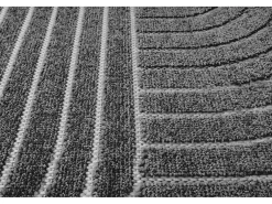 Best the carpet Alfombra diseño moderno Boho - Antracita - 160 x 220 cm - SANTO PLUS Gris antracita