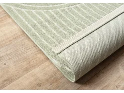 the carpet Alfombra De Exterior-Alfombra diseño moderno Boho - - 200 x 280 cm - SANTO PLUS Verde