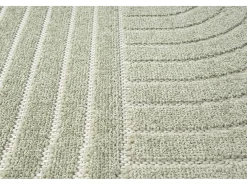 the carpet Alfombra De Exterior-Alfombra diseño moderno Boho - - 200 x 280 cm - SANTO PLUS Verde