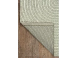 the carpet Alfombra De Exterior-Alfombra diseño moderno Boho - - 200 x 280 cm - SANTO PLUS Verde