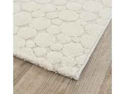 the carpet Alfombra Elisa Design Piedras, , 120 x 160 cm Crema