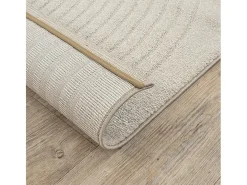 the carpet Alfombra Elisa Diseño Geométrico, , 240 x 340 cm Beige Discount