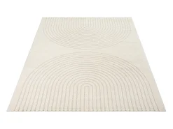 Sale the carpet Alfombra Elisa Diseño Geométrico, , 120 x 160 cm Crema