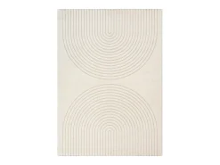 Sale the carpet Alfombra Elisa Diseño Geométrico, , 120 x 160 cm Crema