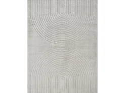 New the carpet Alfombra Elisa Diseño Geométrico, , 120 x 160 cm Gris