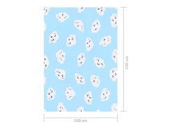 Online Clicnbuy Alfombra estampada tela 160x230 cm Multicolor