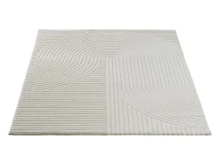 the carpet Alfombra Everest Modern 3D alto-bajo - - 200 x 290 cm Crema
