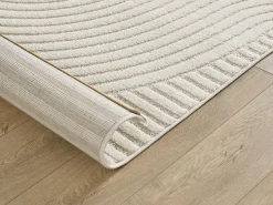 the carpet Alfombra De Salón-Alfombra Everest Modern 3D alto-bajo - - 240 x 340 cm Crema