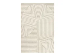 the carpet Alfombra De Salón-Alfombra Everest Modern 3D alto-bajo - - 160 x 230 cm Beige