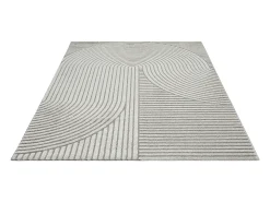 New the carpet Alfombra Everest Modern 3D alto-bajo - - 120 x 170 cm Gris