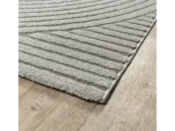 New the carpet Alfombra Everest Modern 3D alto-bajo - - 120 x 170 cm Gris