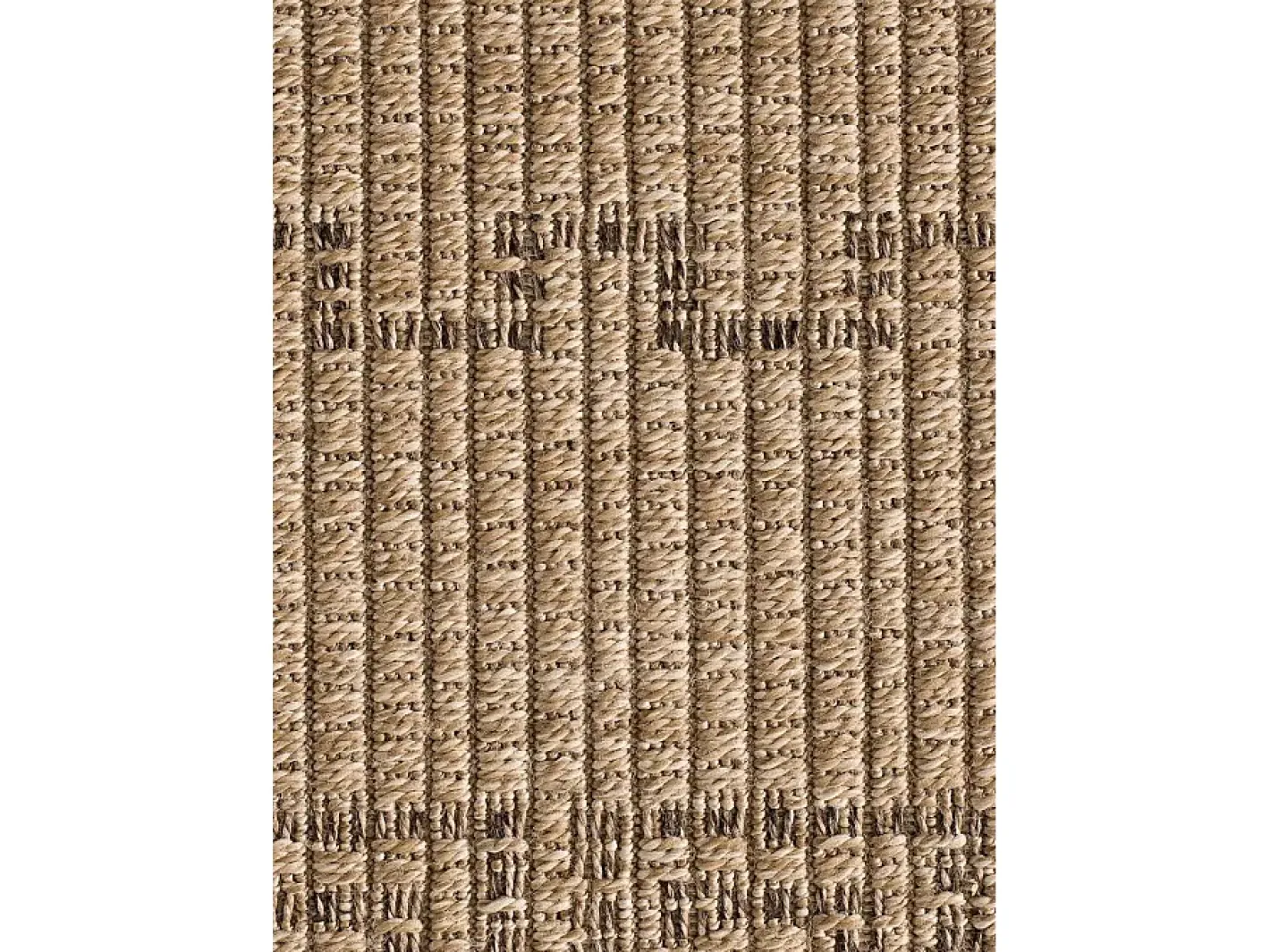 Sale Alfombra exterior - clásico efecto yute - natural - 120 x 170 cm - ACRA Marru00f3n