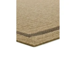 Alfombra De Exterior-Alfombra exterior - efecto yute - natural - 120 x 170 cm - ACRA Marru00f3n