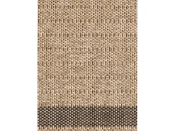 Alfombra exterior - efecto yute - natural - 80 x 150 cm - ACRA Marru00f3n Hot