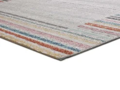 Alfombra De Exterior-Alfombra exterior - geométrico - multicolor - 120 x 170 cm - SAMARA Beige / Multicolor